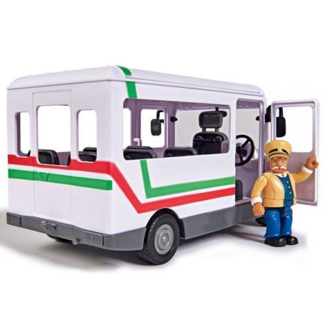 Autobuz Fireman Sam Trevor cu Figurina - Simba - imagine 3