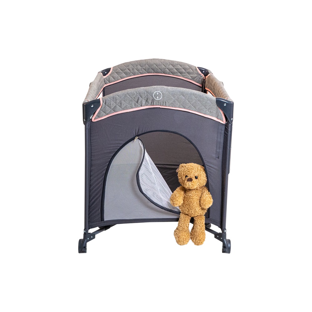 Patut pliabil Dreaming Bear Bebe Royal roz - imagine 5