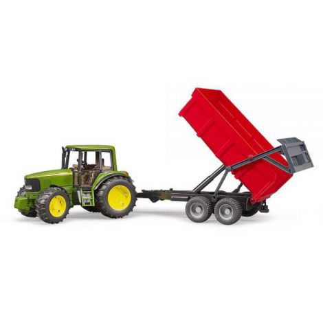 Tractor John Deere 6920 cu Remorcă Bruder - imagine 8