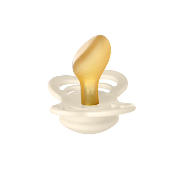 Suzeta Bibs Couture Ivory, Latex, 6 luni+ - imagine 3