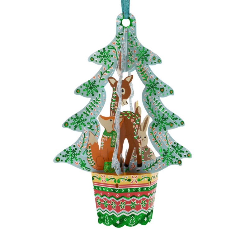 Ornament Santoro Baubles cu Brazi și Animale