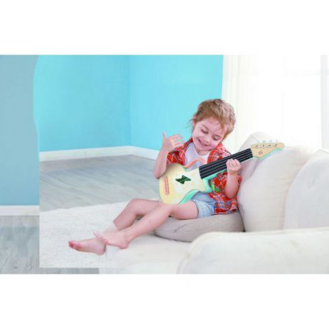 Hape Ukulele Copii - Chitară Lemn Muzicală - imagine 4