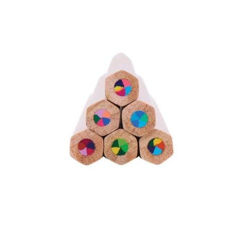 Creioane Multicolore Ooly Caleidoscop Set 6 Buc - imagine 5