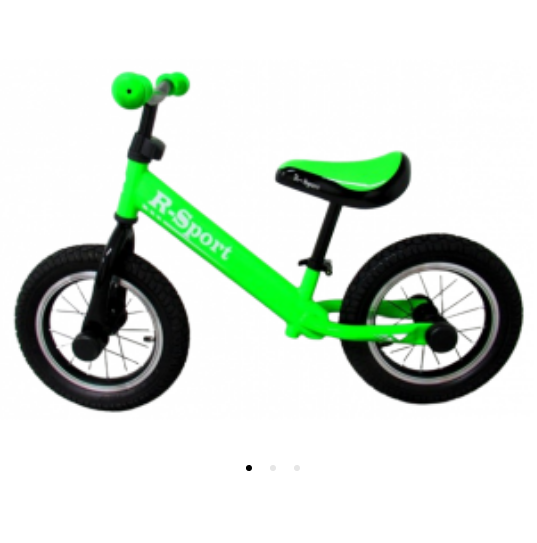 Bicicleta R-Sport verde | Învață echilibrul - imagine 3