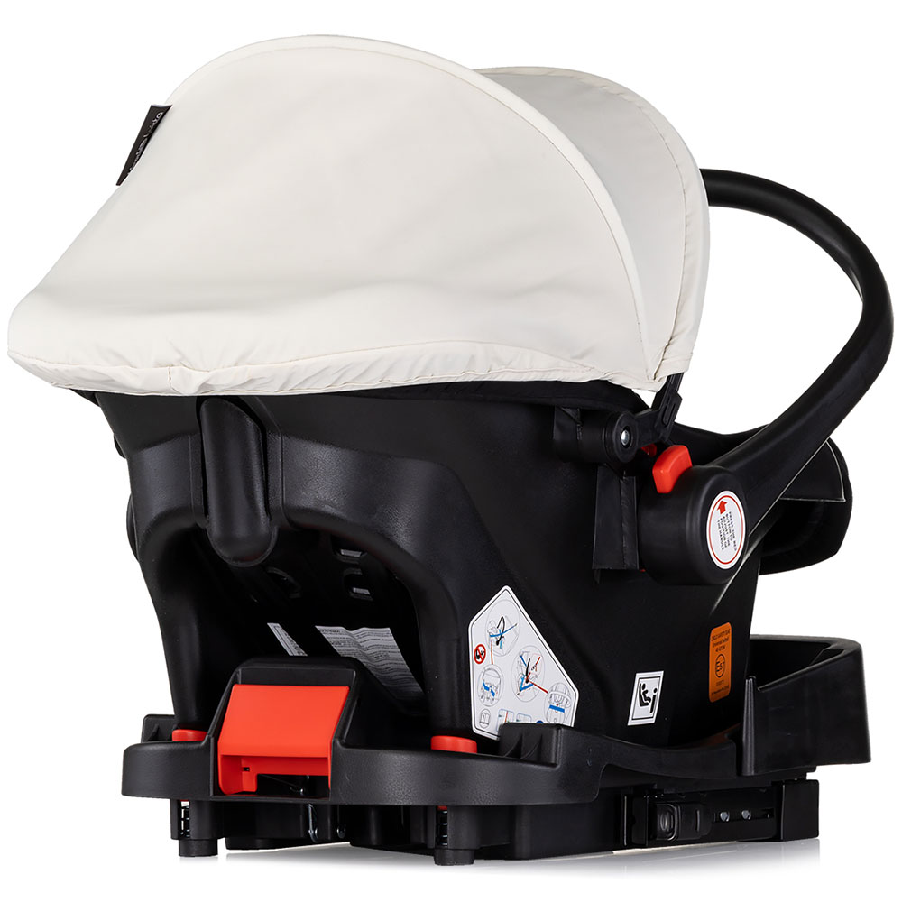 Carucior 3 in 1 Chipolino Vista Biscotta - imagine 7
