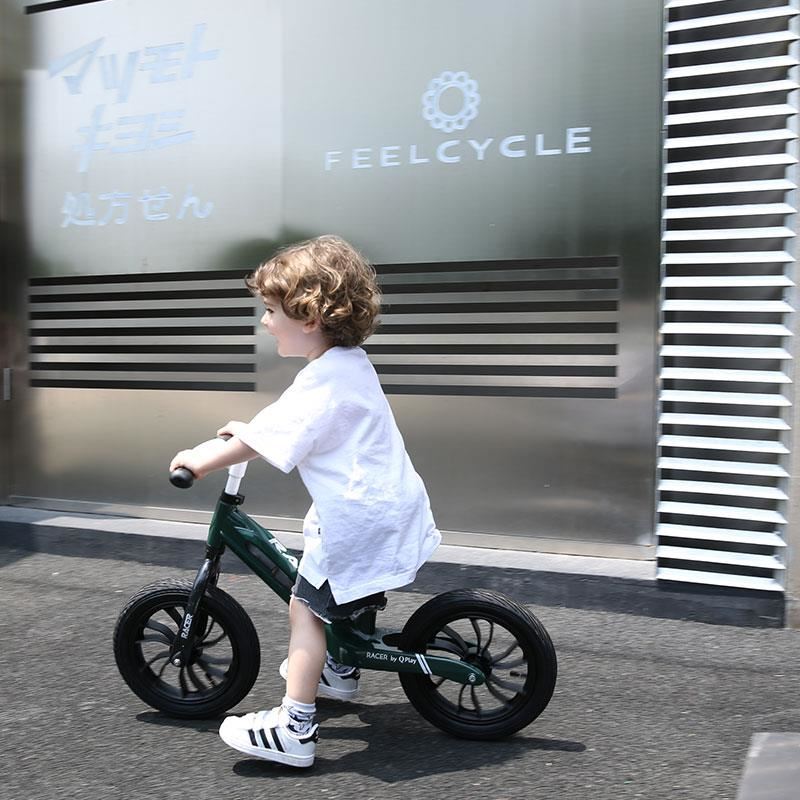 Bicicleta Balance Qplay Racer Verde 3-6 ani - imagine 2