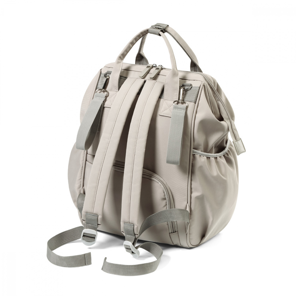 Rucsac Mamici Babyono Modern Style Bej | Practic & Elegant - imagine 9
