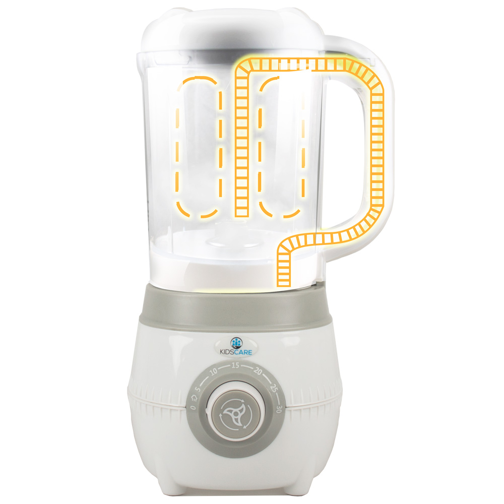 Aparat gătit 4-în-1 Kidscare cu aburi și blender - imagine 5