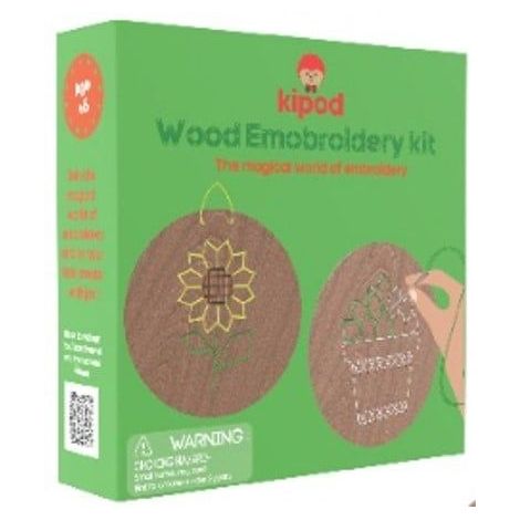Set Broderie Lemn Plante - Kipod