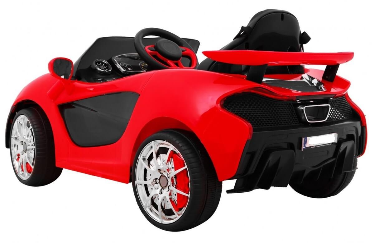 Masinuta Electrica Small Racer Rosu | Autokids - imagine 4