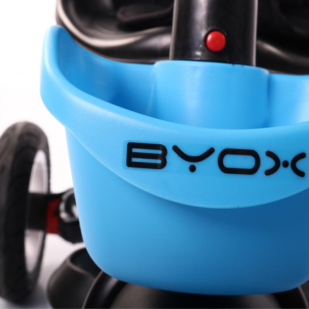 Tricicleta Byox Flexy Lux Blue Pliabila cu Maner Parental - imagine 13