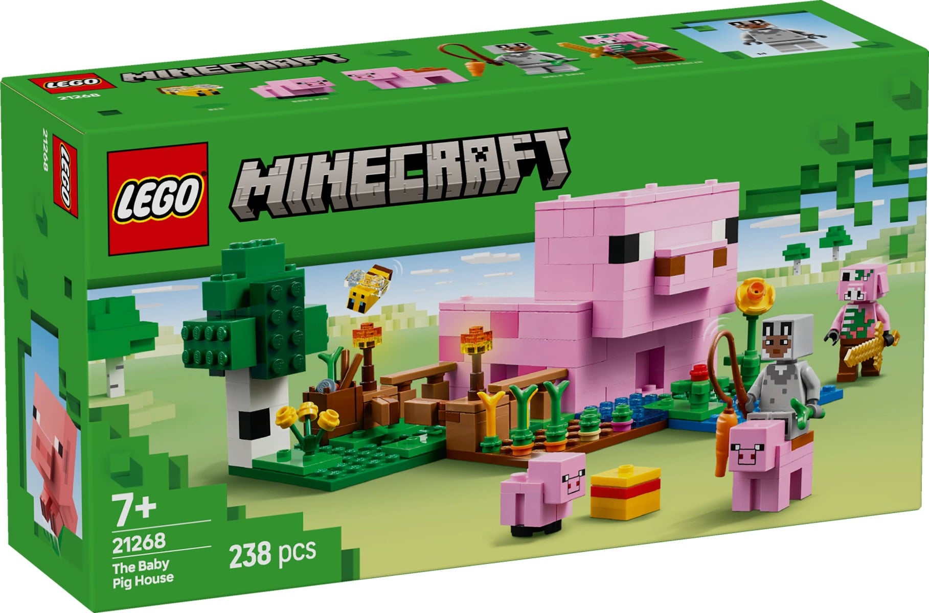 LEGO Minecraft Casa-Purcelus 21268 Set Constructie