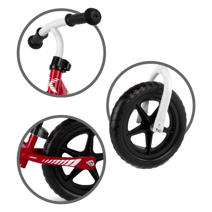 Kidwell Rebel Red - Bicicleta Echilibru Ușoară - imagine 3