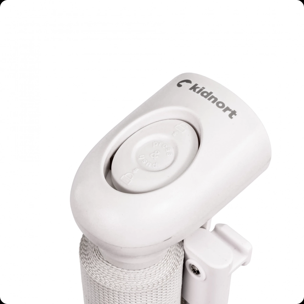 Poarta Siguranta Rulabila Kidnort Sakerhet White - imagine 9