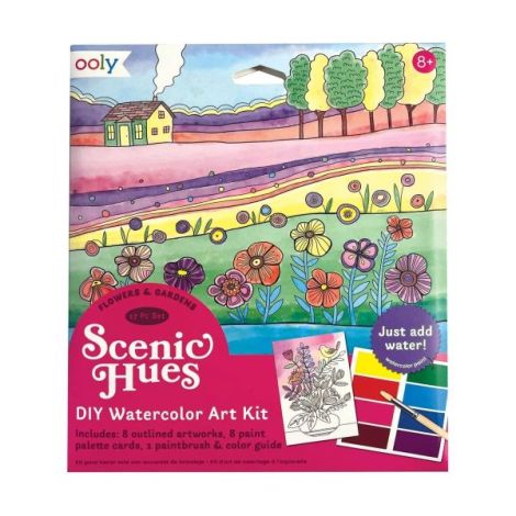 Ooly Scenic Hues - Set Acuarele Flori