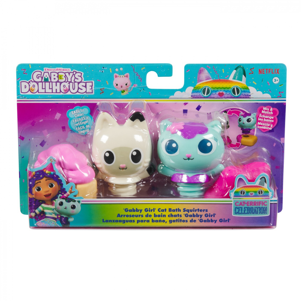 Set jucării de baie Gabby's Dollhouse Spin Master