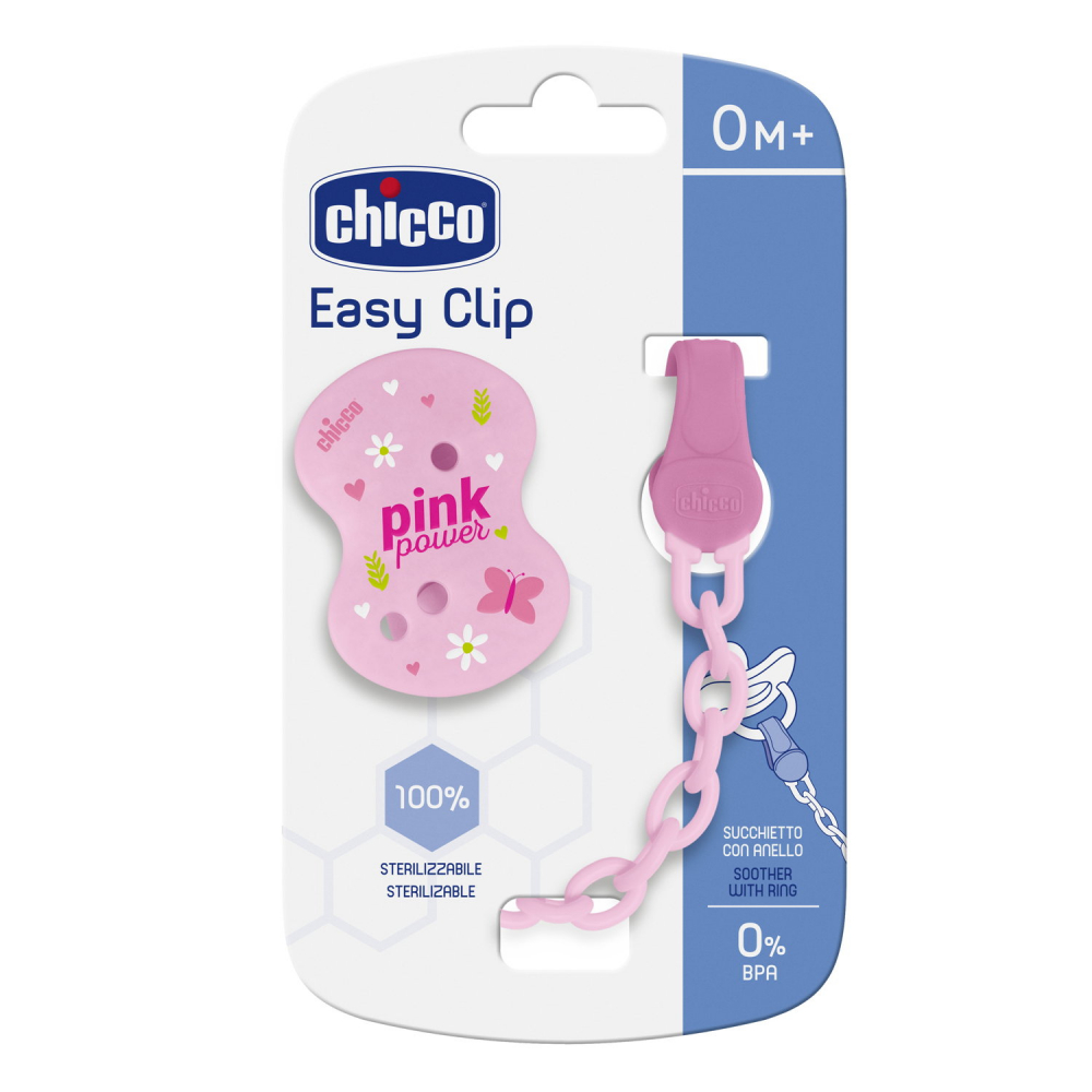 Lanțișor Chicco pentru suzetă, 0 luni+, Colorat - imagine 5