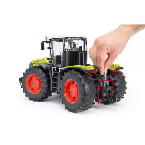 BRUDER Tractor Claas Xerion 5000 - Direcție 4×4 - imagine 13