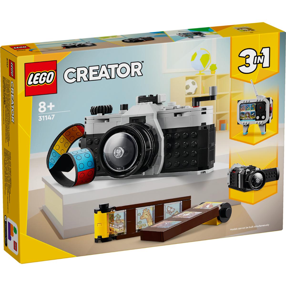 LEGO Creator 31147 Aparat Foto Retro, 3 in 1