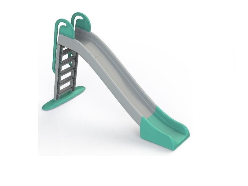 Tobogan Mykids 243 cm Turcoaz | Rezistent UV - imagine 2