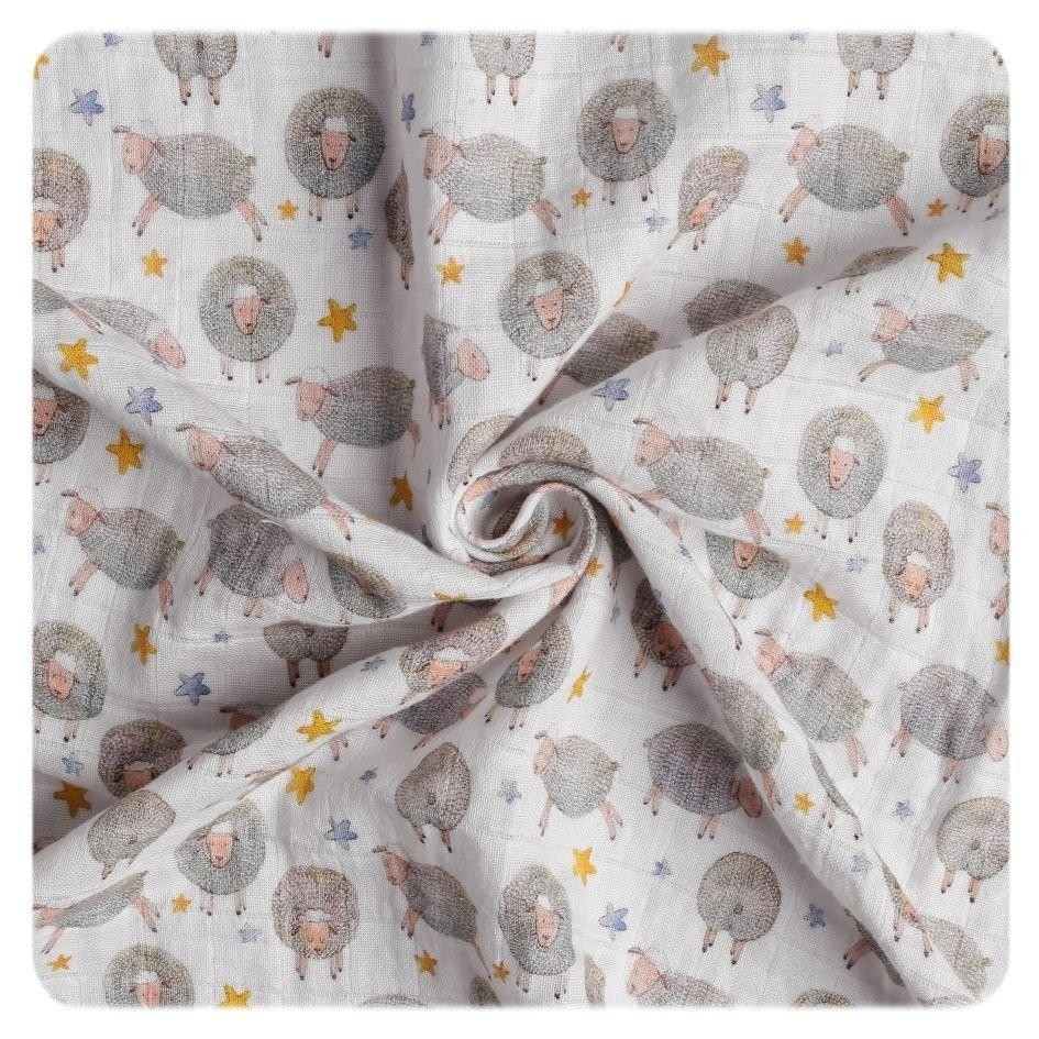 Prosop Bambus Organic XKKO 90x90cm pentru Bebeluși - imagine 2