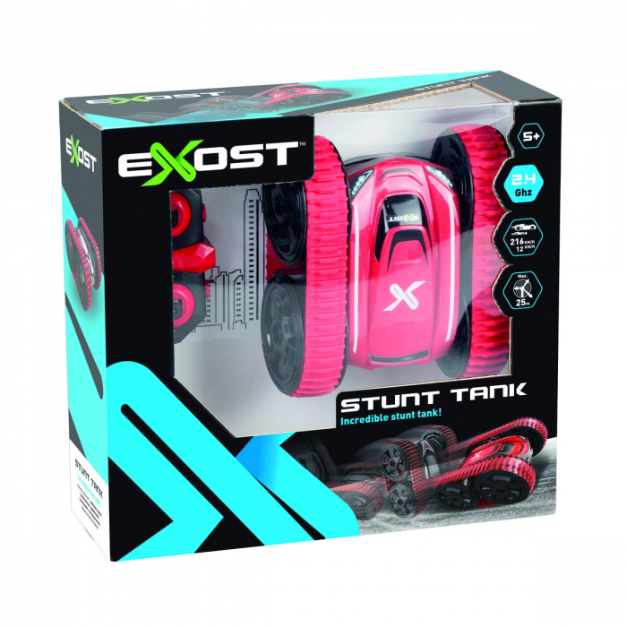 EXOST RC Stunt Tank Silverlit - Masina Teren 1:18