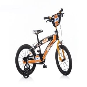 Bicicleta Dino Bikes 14 inch BMX cu roti ajutatoare