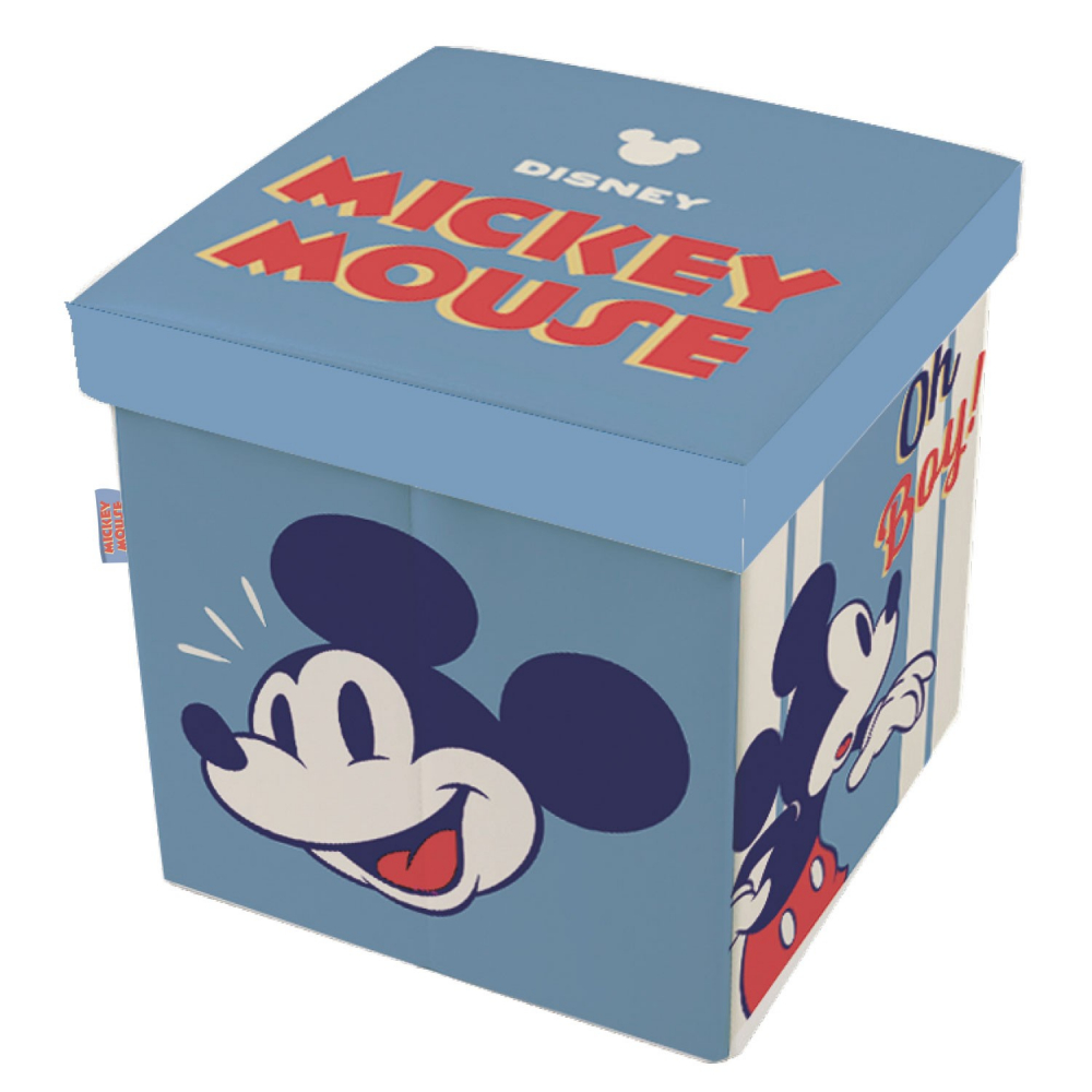 Taburet Depozitare Jucării Mickey Arditex - imagine 2