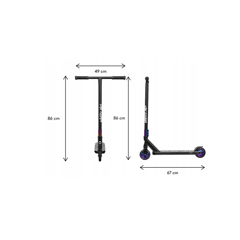 Lionelo Whizz Albastru Trotinetă pentru Acrobații