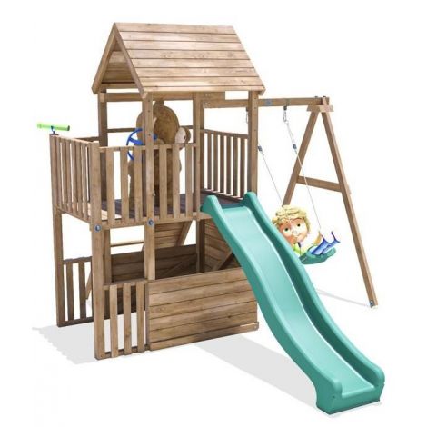 BalconyFort™ Single Swing - Spațiu Joacă Dunster House - imagine 2