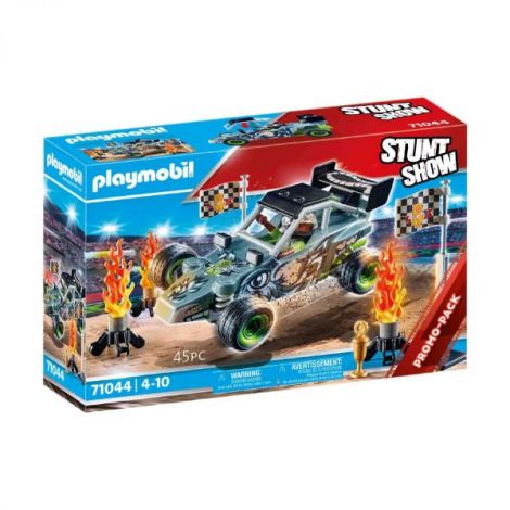 Playmobil Pilot Curse Stunt Show - Jucărie Acțiune - imagine 2