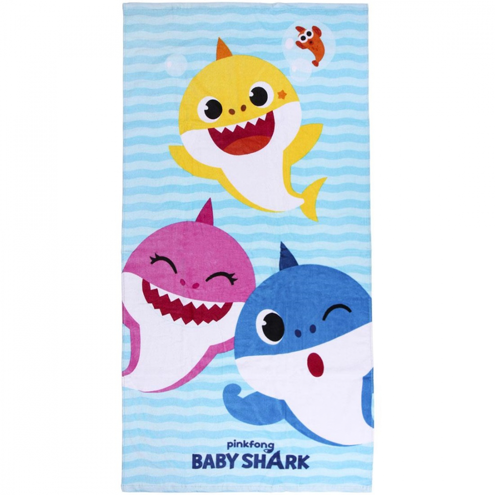 Prosop Plajă Baby Shark Cerda 70x140 cm - imagine 2