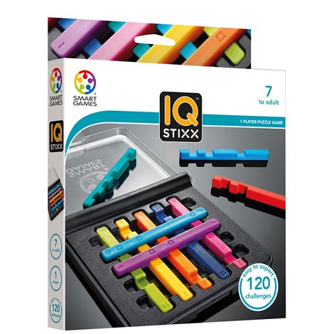 Smart Games IQ Stixx - Joc Logică 120 Provocări