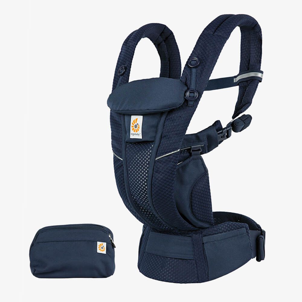 Marsupiu Ergobaby Omni Breeze Midnight Blue - imagine 4
