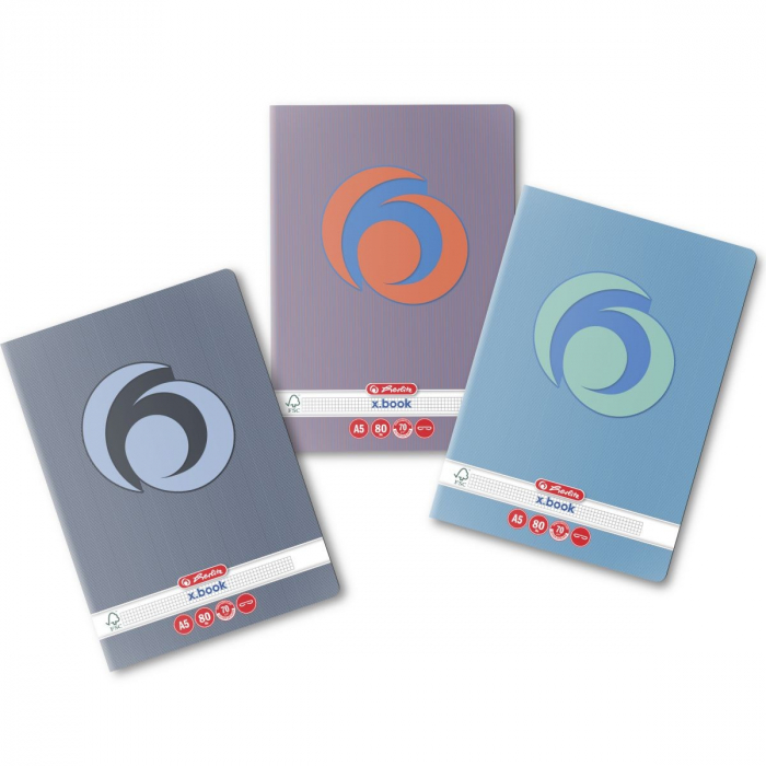 Caiet Matematica A5 Herlitz Rainbow