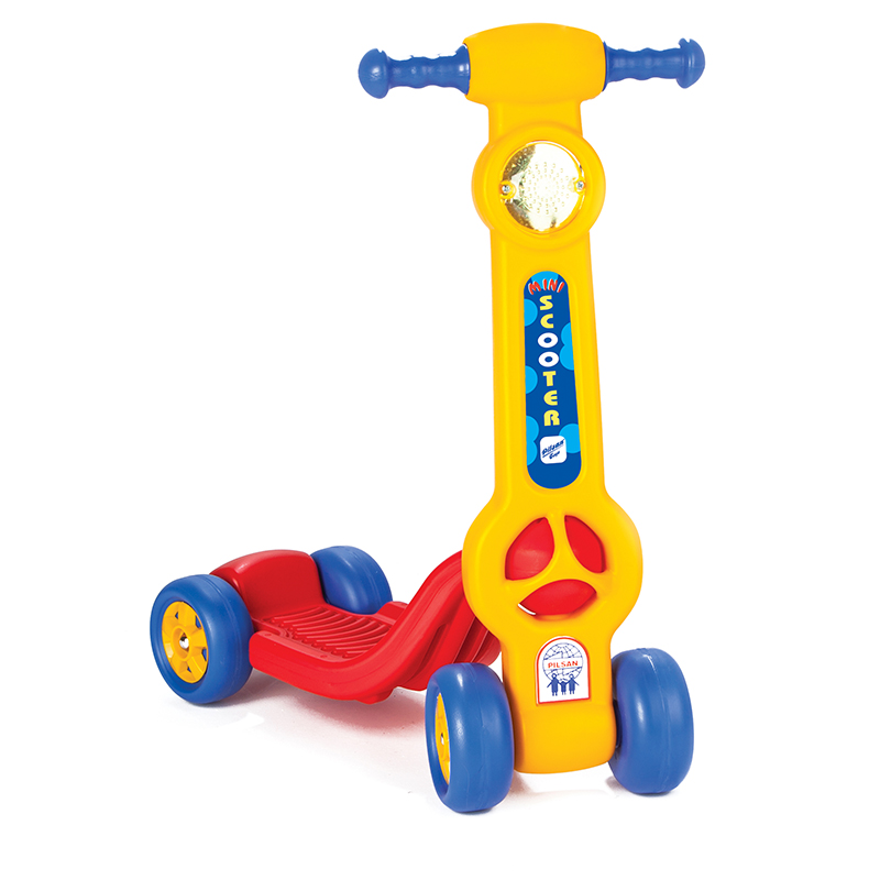 Trotineta Pilsan Mini Scooter Red, 3-5 Ani - imagine 3