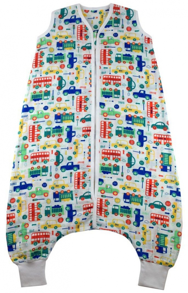Sac de Dormit Bamboo Vehicles 5-6 Ani | Slumbersac
