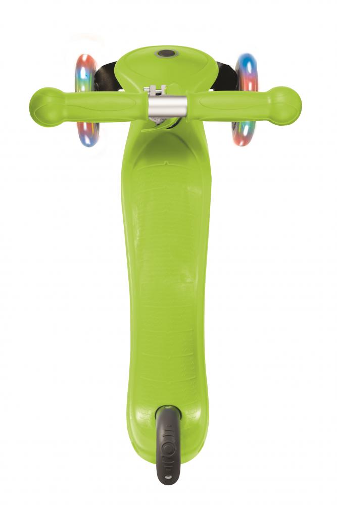 Trotineta Globber Primo V2 Lights Verde cu 3 Roti - imagine 4