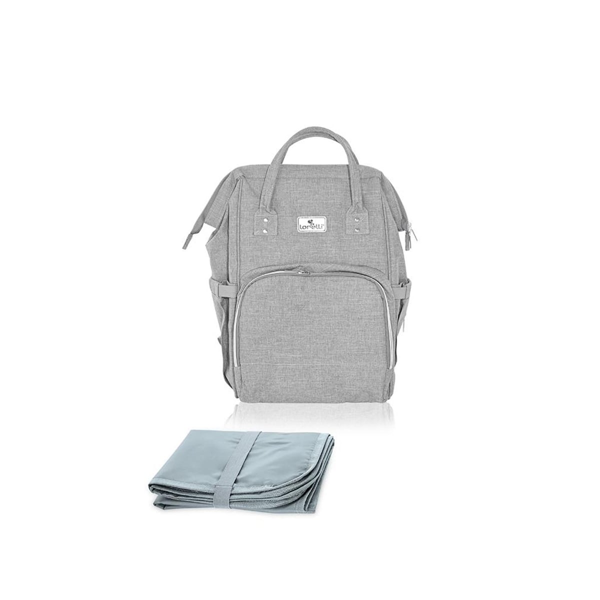 Rucsac Lorelli Tina Grey, 2-in-1 cu accesorii