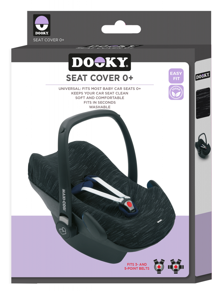 Husa scaune auto Dooky Matrix 0+, Universala, Bumbac