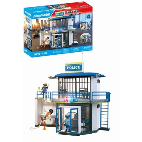 Playmobil Statie de Politie - Joc de Rol Creativ