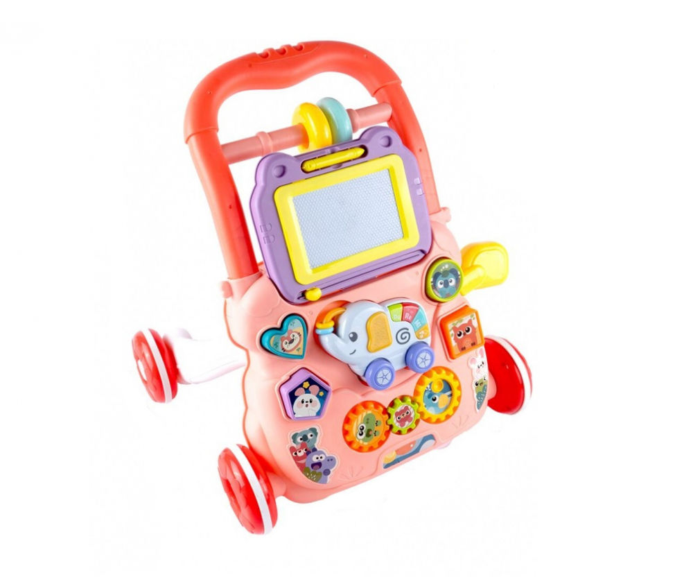 Antepremergator Malplay 2-in-1 Educational | Pink Elephant - imagine 6