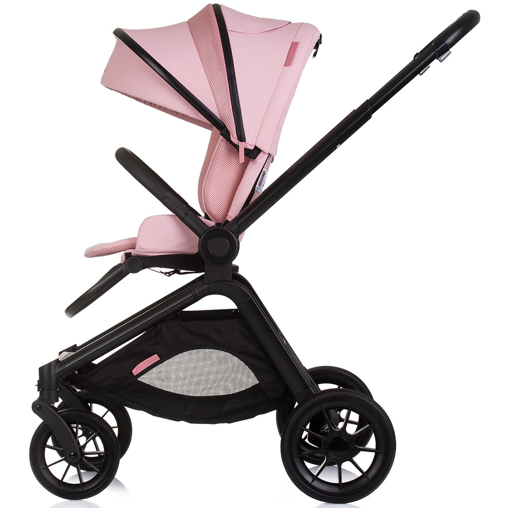 Chipolino Magnum 3 în 1 - Carucior Premium Pink - imagine 5