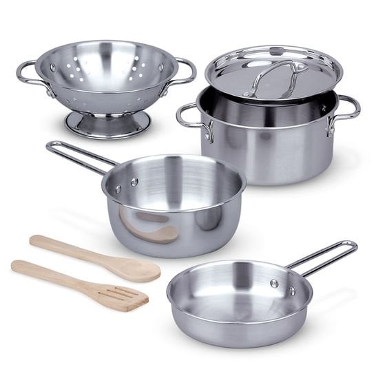 Set Oale Inox Melissa & Doug | Joc de Rol