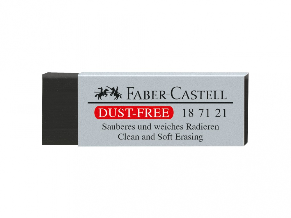 Radiera Faber-Castell Dust Free Neagra 20