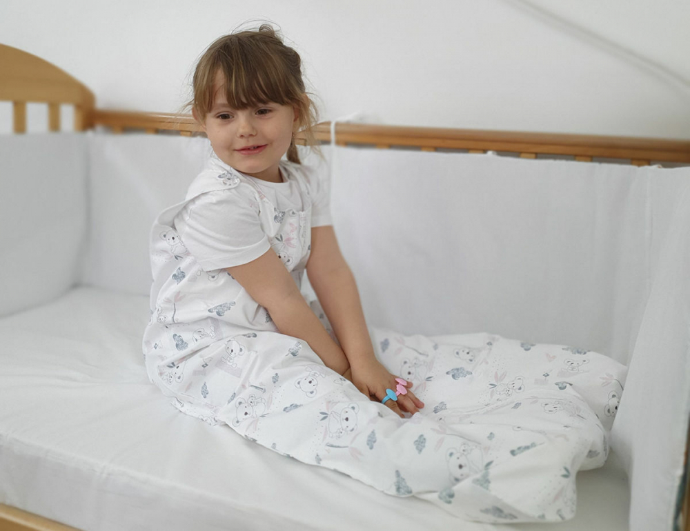 Sac de dormit Somnorosul Koala Roz 110 cm - Kids Decor - imagine 3