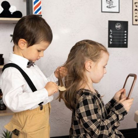 Salon Coafură Copii Smoby Barber Shop - imagine 14