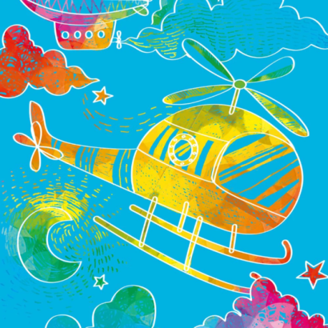 Set Scratch Art Avion Avenir - Creativitate Portabilă - imagine 3