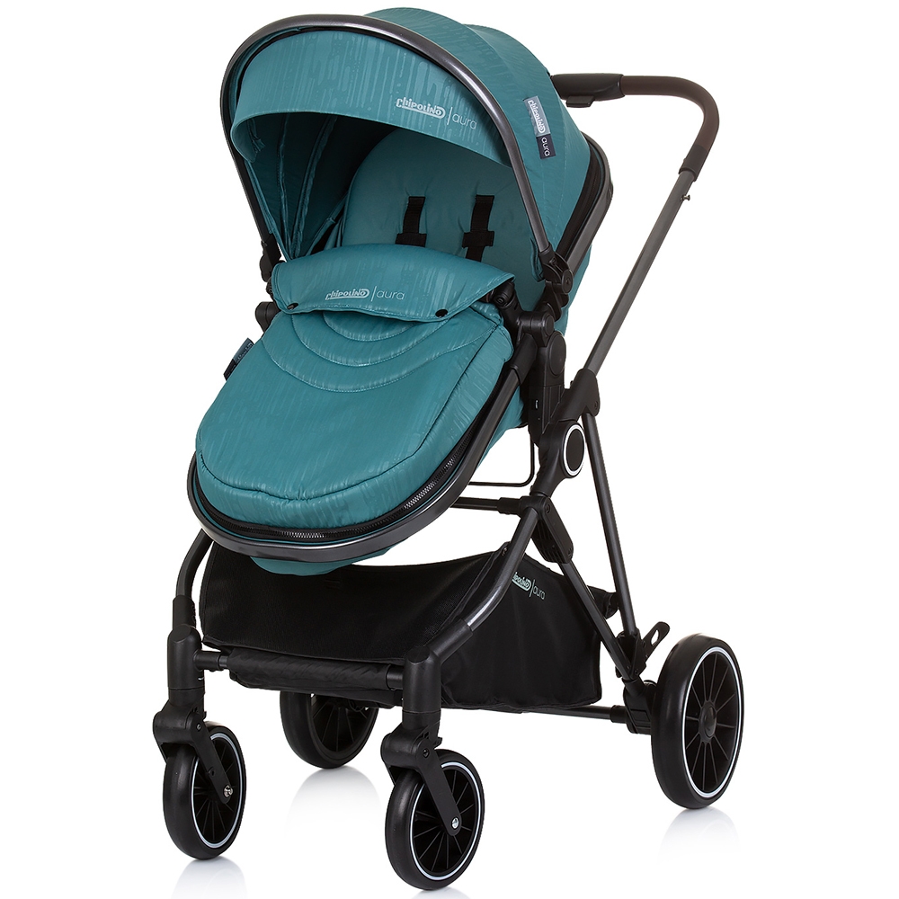 Carucior Chipolino Aura 3 in 1 Teal - imagine 6