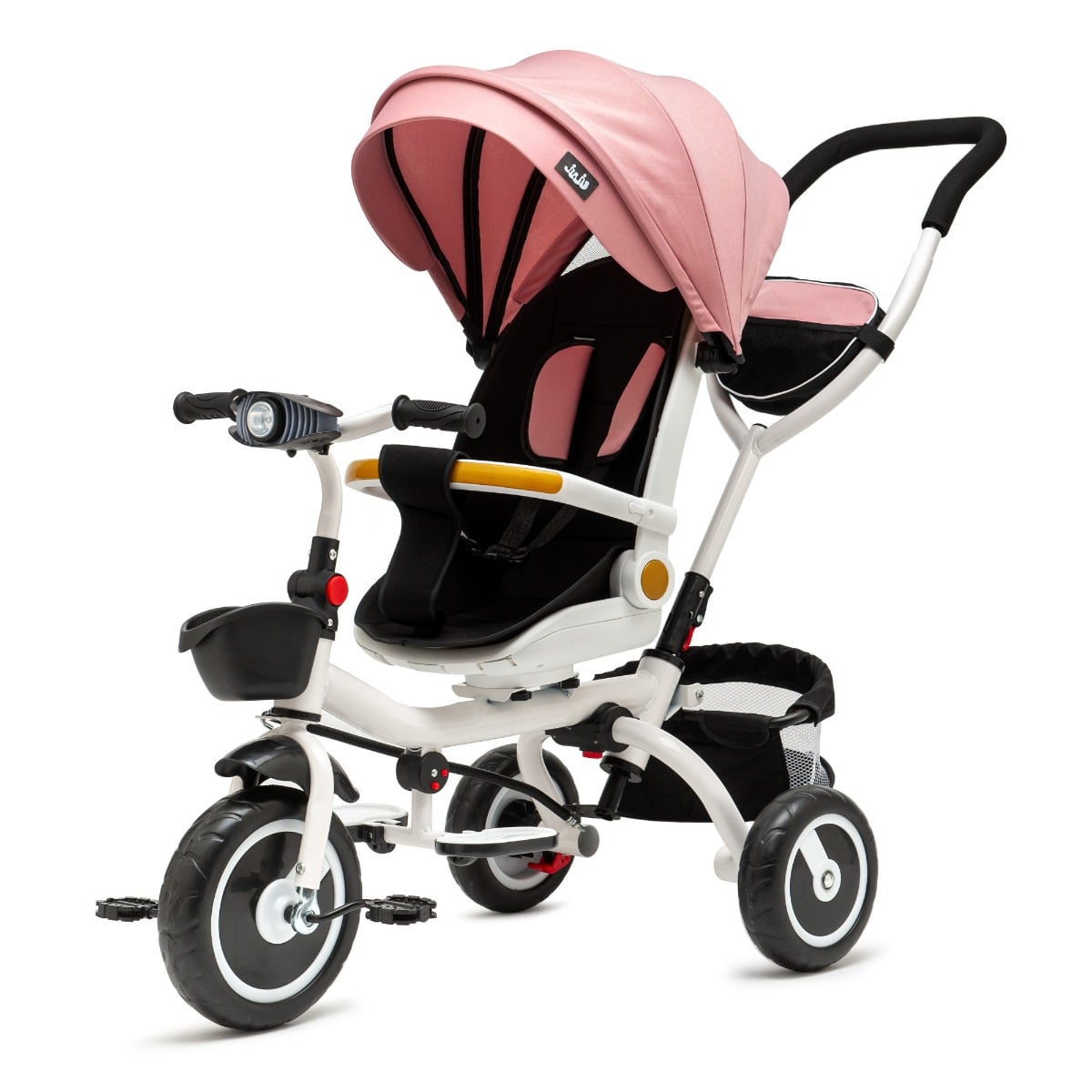 Tricicleta Juju Bliss Ride Roz 3-in-1